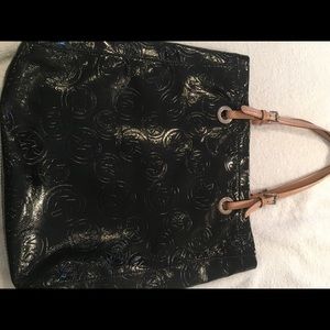 Black Michael Kors signature tote